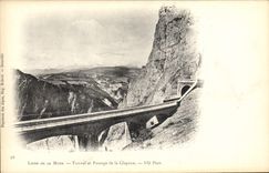 CPA Ligne De La Mure Tunnel Et Passage De La Clapisse 