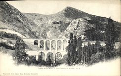 CPA Ligne De La Mure Les Viaducs De Loulla