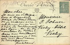 CPA Argentieres Et Le Mont Blanc