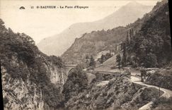 CPA St Sauveur La Porte D'Espagne