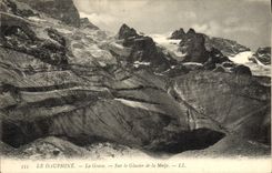 CPA Le Dauphine La Grave Sur Le Glacier De La Meije
