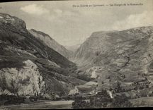 CPA De La Grave Au Lautaret Les Gorges De La Romanche