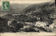 VINTAGE POSTCARD Valleys Les Bains Valley Of Volane