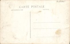 VINTAGE POSTCARD Valleys Les Bains Court Of the Baths