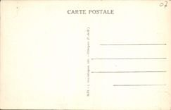 VINTAGE POSTCARD Legend De Chambon the Tooth Of the Marsh to the jump of the virgin