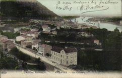 VINTAGE POSTCARD Picturesque Ardeche Andance View