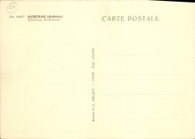 VINTAGE POSTCARD Aubenas Castle St Benoit