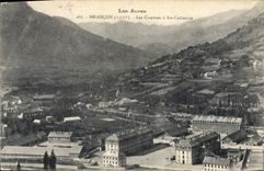 La POSTAL de la VENDIMIA las montan@as Briançon los cuarteles tiene co. Catherine Militaria