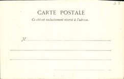 VINTAGE POSTCARD Rethel Old woman Spanish House With the good devil