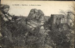 VINTAGE POSTCARD Cliff Myra Mount the Rock Of Spbinx