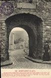 VINTAGE POSTCARD Montlhery the Baudry Gate