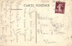 CPA Courances La Terrasse Du Chateau