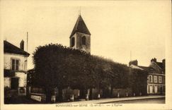 CPA Bonnieres Sur Seine L'Eglise