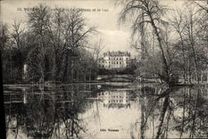 CPA Le Chateau Et Le Lac Mereville