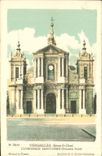 VINTAGE POSTCARD Versailles Cathedral Saint Louis