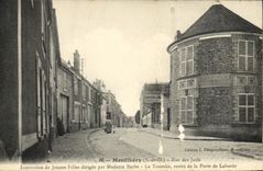 VINTAGE POSTCARD Montlhery Street Of the Judaica Jews