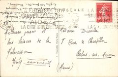 VINTAGE POSTCARD Malmaison the Room of the lmperatrice Josephine Napoleon