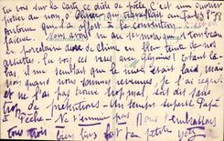 VINTAGE POSTCARD Versailles Manufacture Separate Paintings on porcelain