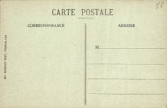 VINTAGE POSTCARD Palate of Versailles Room of the Council of Ministers