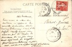 VINTAGE POSTCARD Park of Versailles Large Water the tank of Apollo