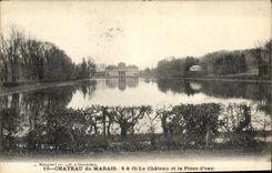 CPA Chateau du Marais Chateau et la Place d'eau