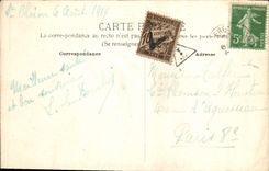 VINTAGE POSTCARD Castle of the Marsh Castle and the water Place