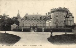 CPA Rambouillet Le Chateau Facade Nord