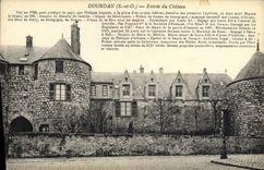 VINTAGE POSTCARD Dourdan Entered of the Castle