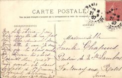 VINTAGE POSTCARD Versailles the Basin of Neptune One Sunday of Large water