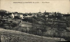 CPA Neauphle le Chateau Vue Ouest