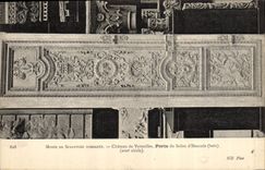 VINTAGE POSTCARD Versailles Castle of Gate of the Living room of Hercules