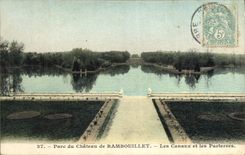 CPA Le Chateau de Rambouillet Les Canaux