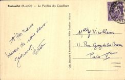 CPA Rambouillet Le pavillon des coquillages