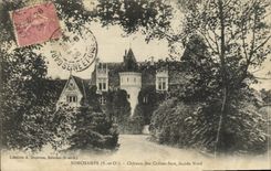 CPA Sonchamps Chateau des Chenes Secs Facade