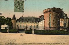 CPA RAmbouillet Le chateau Residence du President de la Republique