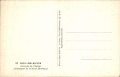 VINTAGE POSTCARD Malmaison With the queen Hortense Napoleon 1st