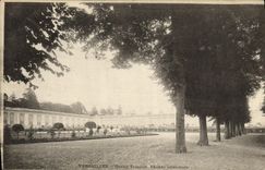 VINTAGE POSTCARD Versailles Large Trianon interior Frontage