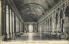 VINTAGE POSTCARD Versailles Gaterie of the Ices