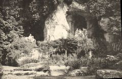 VINTAGE POSTCARD Versailles Cradle of Apollo the cave