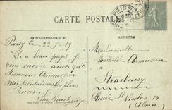 CPA Poissy Passerelle de l'IIe Migneiaux