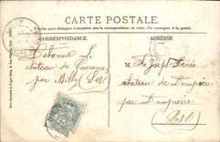 VINTAGE POSTCARD Milly Courances the Castle