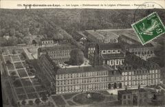 CPA St Germain en Laye Les loges Etablissement de la legion d'honneur Panorama 