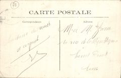 St alemán de la POSTAL de la VENDIMIA en el martillo de Bush el establecimiento de las cabinas de la legión de panorama del honor