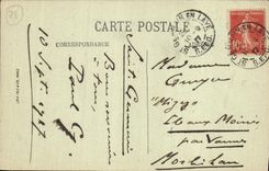 CPA St Germain en Laye Rond Point de la Terrasse Le rosarium