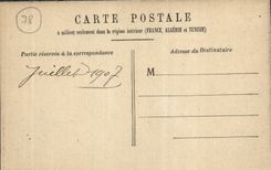 VINTAGE POSTCARD Versailles large Trianon Perystile