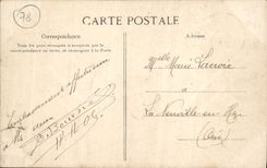 VINTAGE POSTCARD Versailles Large Trianon the Horn