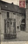 VINTAGE POSTCARD Montlhery Old well and the hotel God