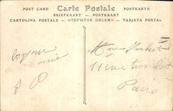 CPA Parc de Saint Germain Perspective de L'Avenue des Loges