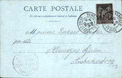 VINTAGE POSTCARD Versailles Rubbles Thicket Of the Domes the colonnade