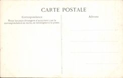 VINTAGE POSTCARD Small Chesnay Frontage of the Church Saint Antoin de Padoue